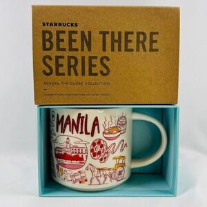 Manila Starbucks Been There Series Mug 14oz Across the Globe Collection NIB